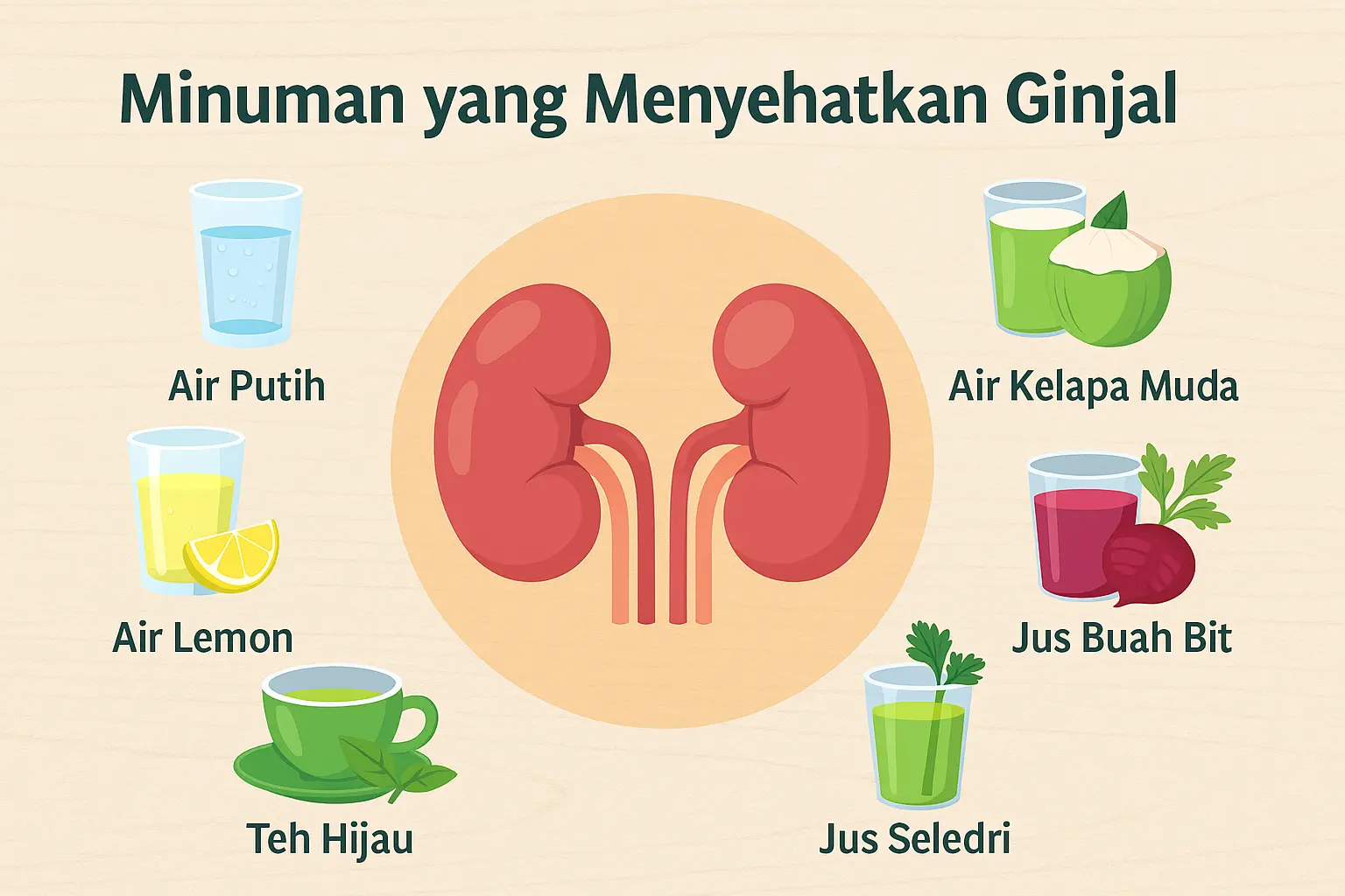 Minuman yang Menyehatkan Ginjal