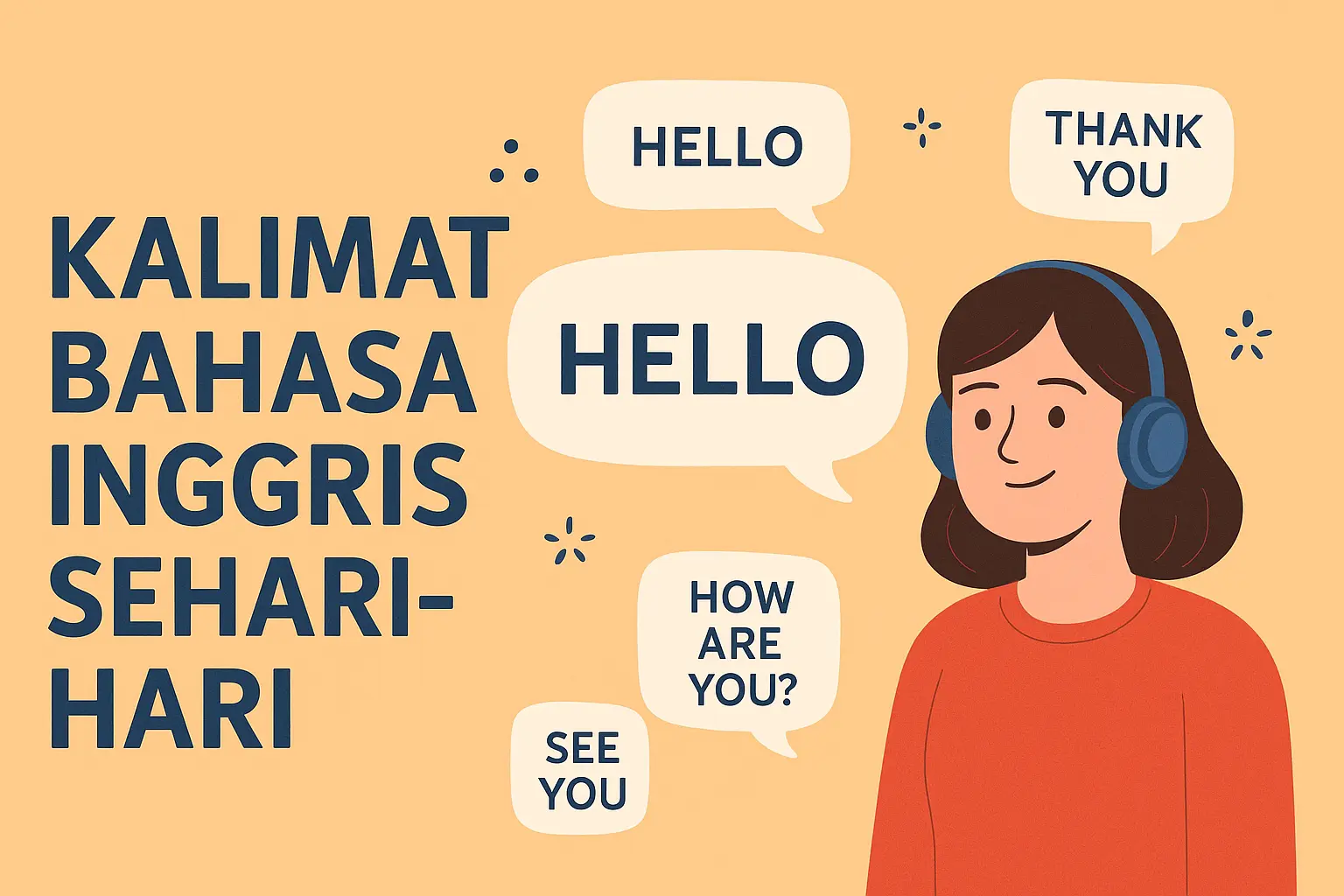 Kalimat Bahasa Inggris Sehari-hari
